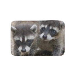 Raccoon Twins Bath Mat Badematte