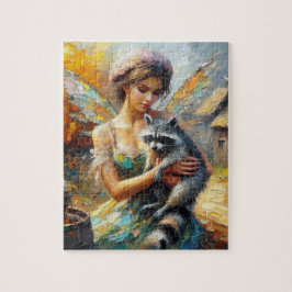 Raccoon und Fairy Puzzle