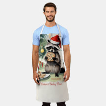 Raccoon Weihnachtskost Backen Crew