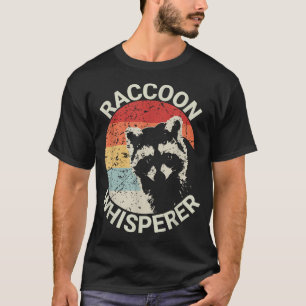 Raccoon Whisperer Raccoon Feeder Liebe Raccocoon T-Shirt