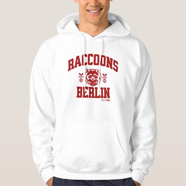 Raccoons Berlin – Urban Street Squad Hoodie (Vorderseite)