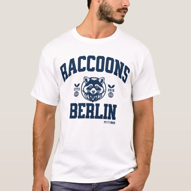 Raccoons Berlin – Urban Street Squad T-Shirt (Vorderseite)