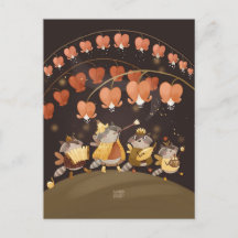 Raccoons Botanical Secrets von Alexandra Dikaia