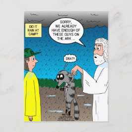 Raccoons on the Ark Postkarte