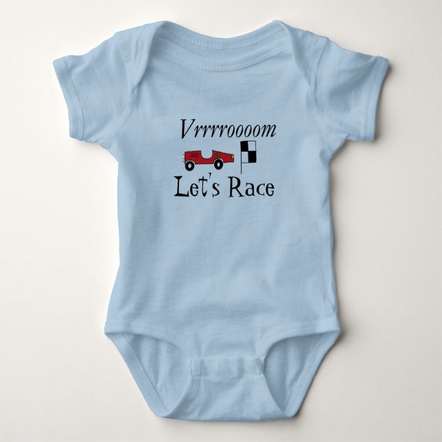 Race Baby Onsie Baby Strampler (Vorderseite)