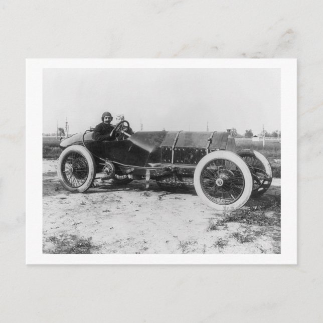 Race Car, 1913 Postkarte (Vorderseite)
