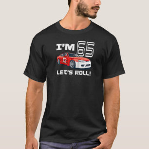 Race Car 65. Geburtstag Boy Racecar Racing 65 Jahr T-Shirt