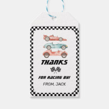 Race Car Birthday, Vintage car, Danke