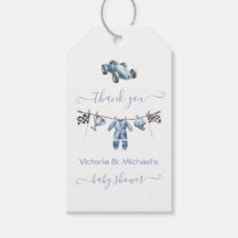 Race Car Clothesline Boy Baby Shower