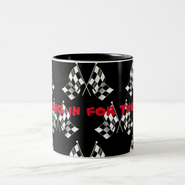 Race Car Coffee Tasse (Mittel)