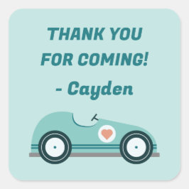 Race Car Danke Stickers