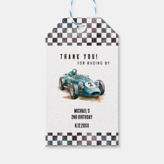 Race Car Geschenkanhänger