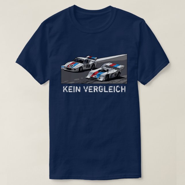 RACE CAR - KEIN VERGLEICH T-Shirt (Design vorne)