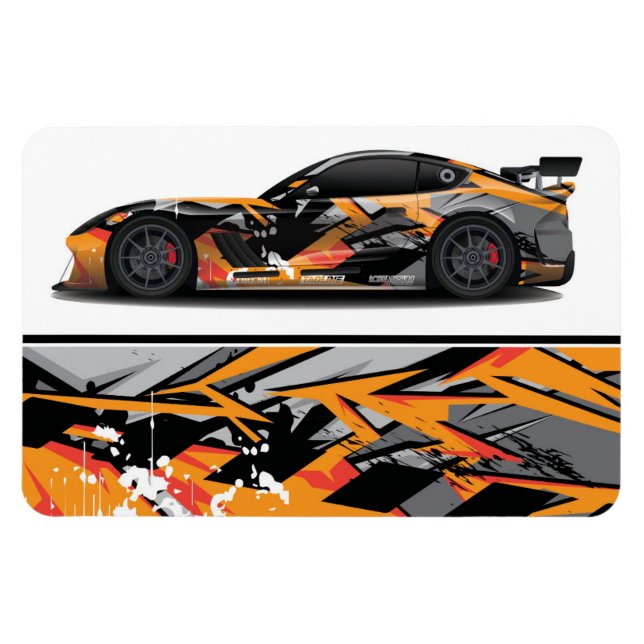 Race Car Magnet (Horizontal)