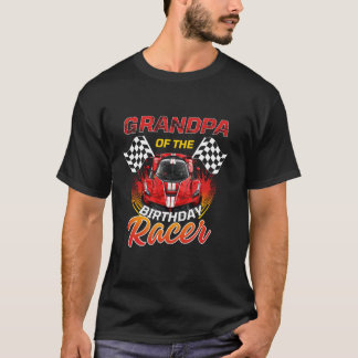 Race Car Party Opa der Geburtstagsrennen T-Shirt