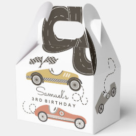 Race Car Racing Theme Party Box Geschenkschachtel