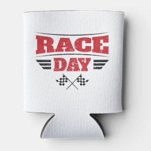Race Day Checkered Flag Car Racing Dosenkühler
