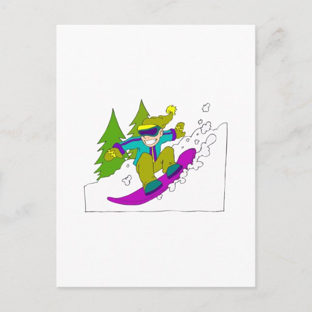 Race Fast Postkarte (Vorderseite)