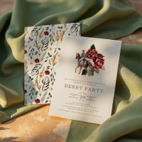 Race Horse Derby Party Modernes Reiten