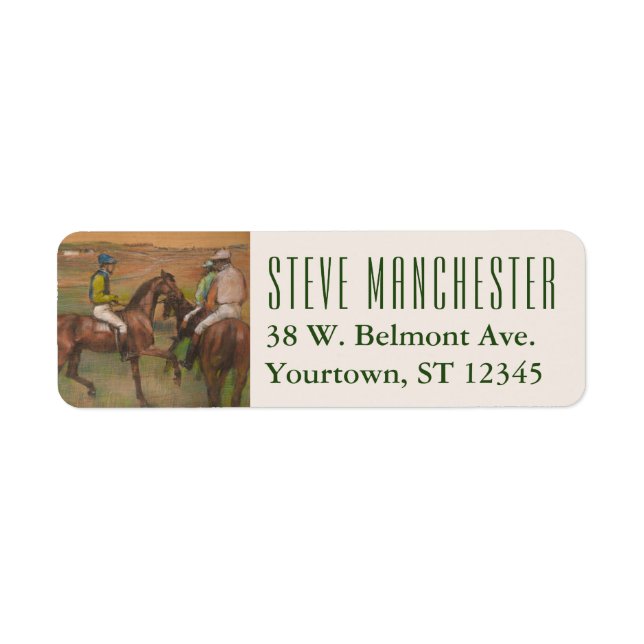 Race Horse & Jockey | Edgar Degas (Vorne)