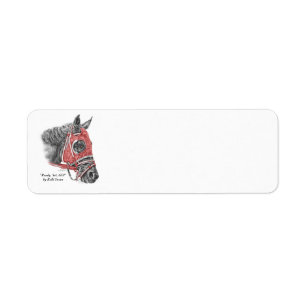 Race Horse Portrait Silks
