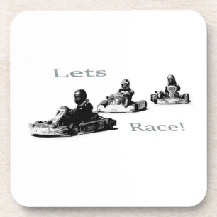 Race lasse - Go Cart Racers Getränkeuntersetzer