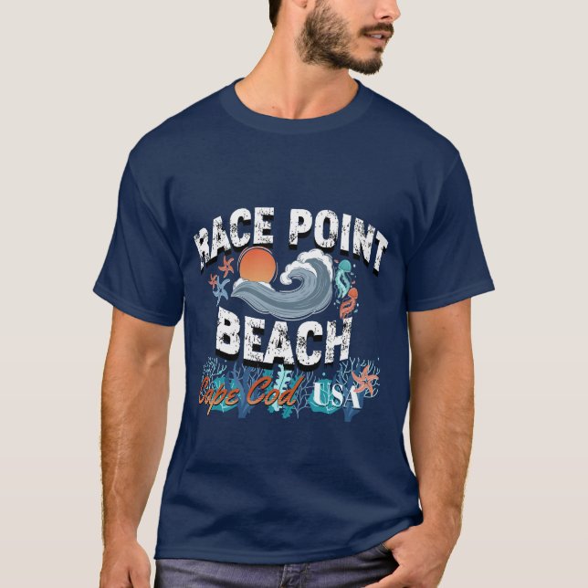 Race Point Beach, Cape Cod, Massachusetts T-Shirt (Vorderseite)