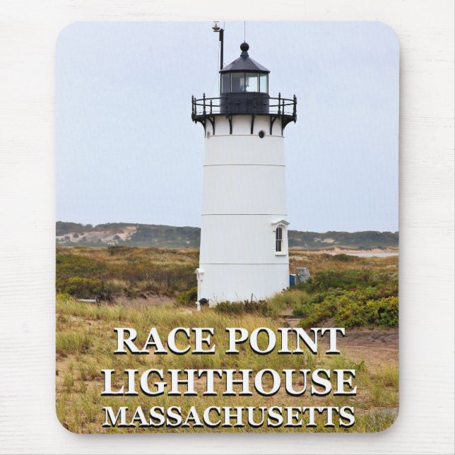 Race Point Lighthouse, Massachusetts Mousepad (Vorne)