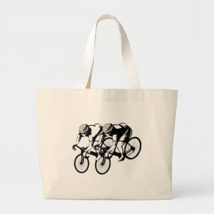 Race Silver Jumbo Stoffbeutel