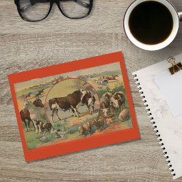 Race Track Ephemera Postkarte