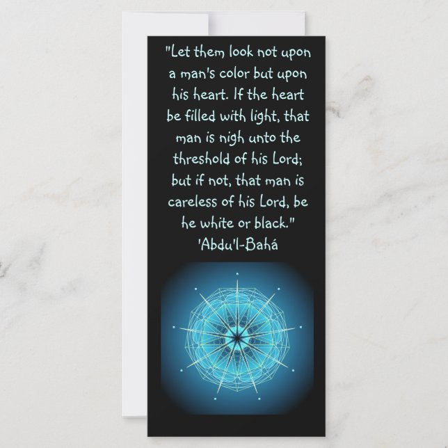 Race Unity Quote (Vorderseite)