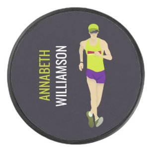 Race Walking Eishockey Puck