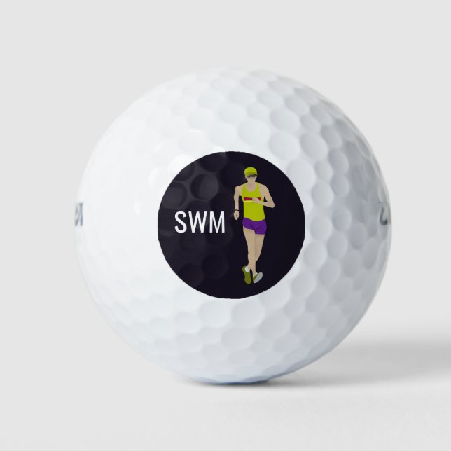 Race Walking Golfball (Vorderseite)