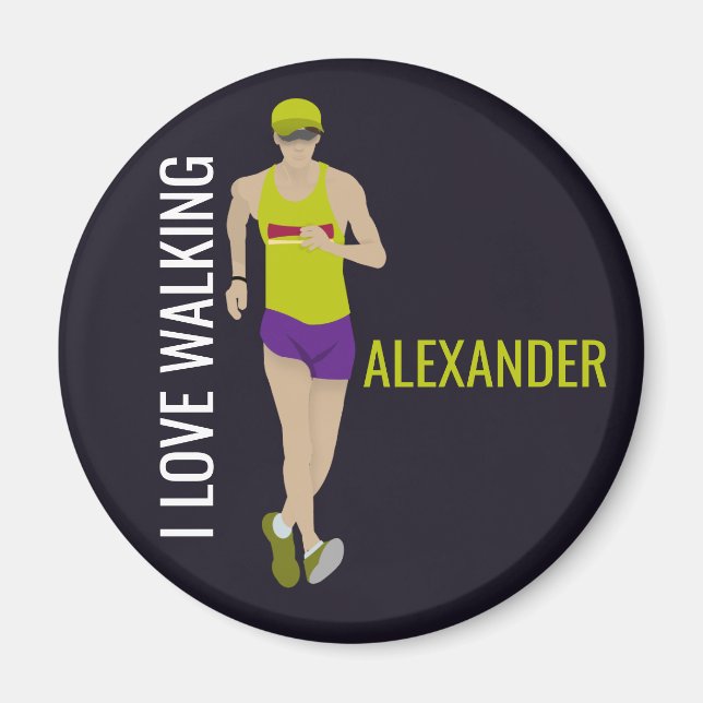 Race Walking Magnet (Vorne)
