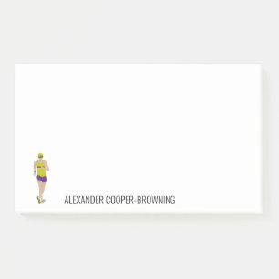 Race Walking Post-it Klebezettel
