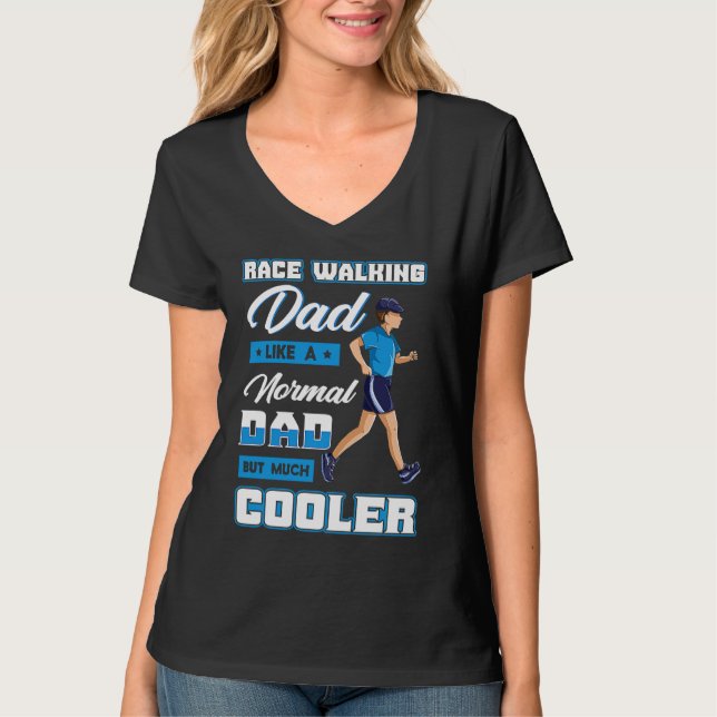 Race Walking Training Race Walker Sport Race Walk T-Shirt (Vorderseite)