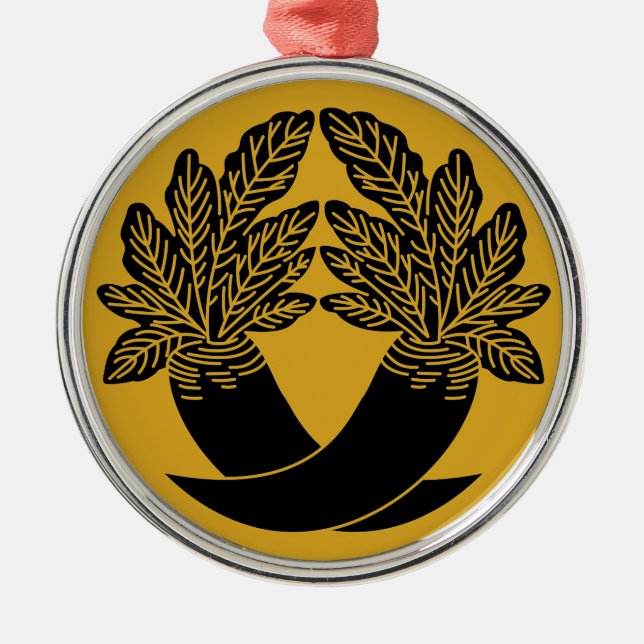 Raceae Silbernes Ornament (Vorne)