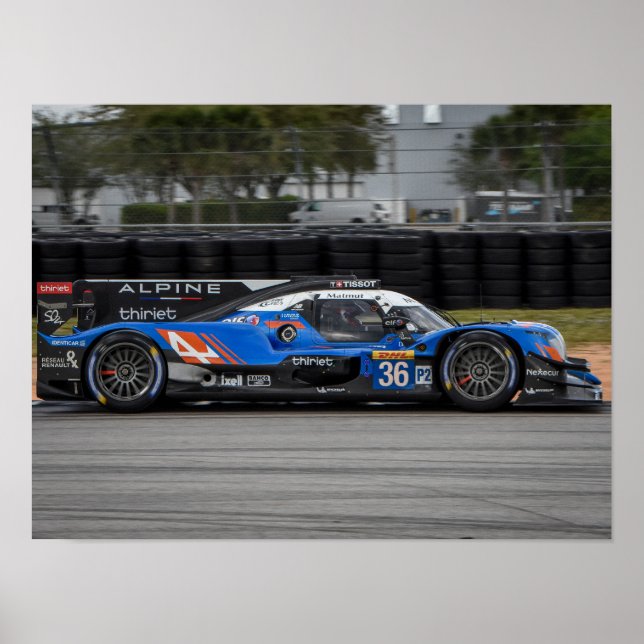 Racecar #36 Poster (Vorne)
