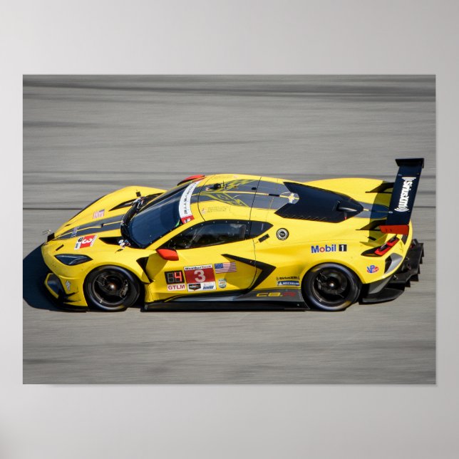 Racecar #3 poster (Vorne)
