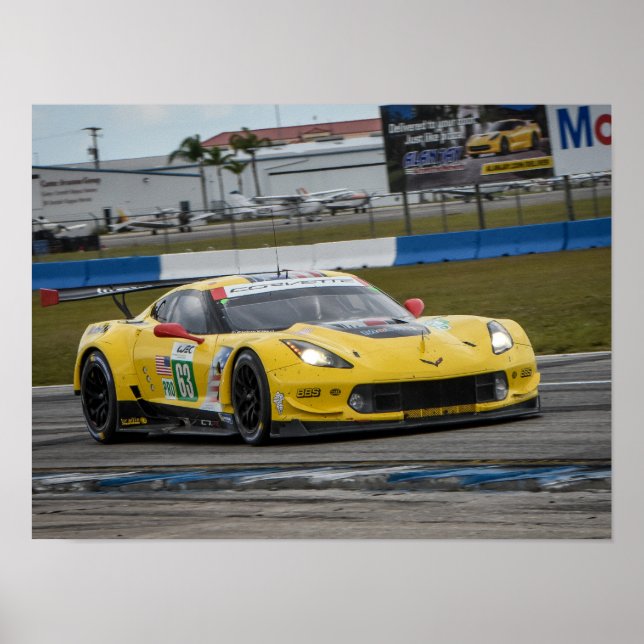 Racecar #63 poster (Vorne)