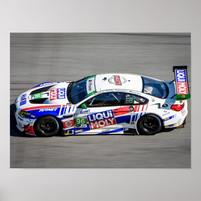 Racecar #96 poster (Vorne)