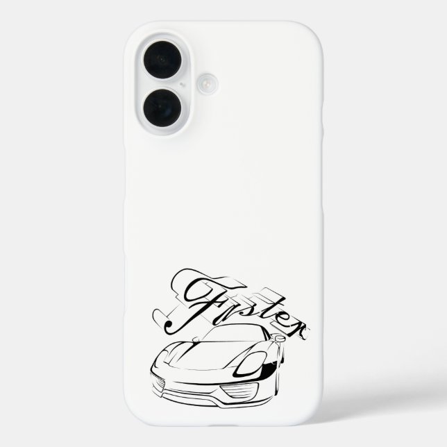 Racecar in Stämmen Case-Mate iPhone Hülle (Rückseite)
