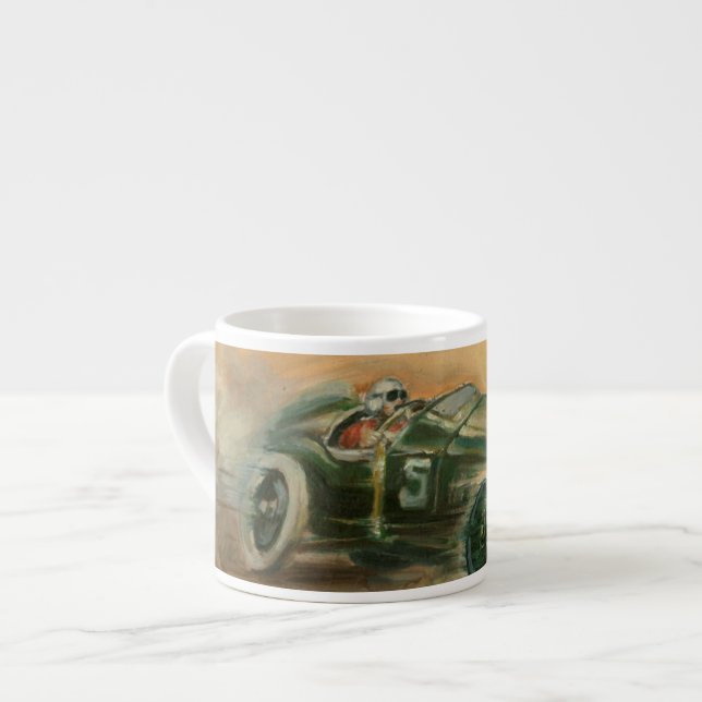 Racecar von Ethan Harper Espressotasse (Vorderseite Links)