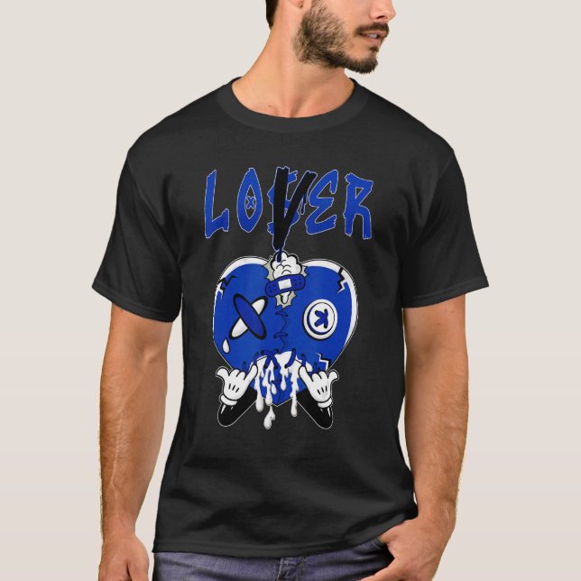 Racer Blue 5000 bis Lover Lover Heart 5 Racer B T-Shirt (Vorderseite)