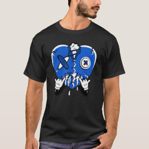 Racer Blue 5s Matching Streetwear T-Shirt