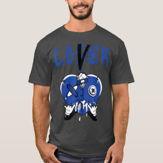 Racer Blue 5s T-Shirt zum Loser Lover Heart 5 Ar