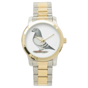 Racer Blue Bar Pigeon anzeigen Armbanduhr