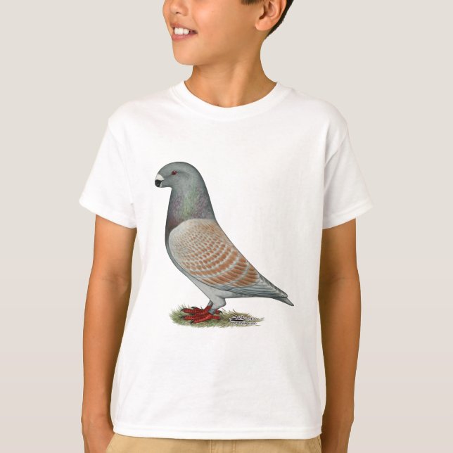 Racer Recessive Opal anzeigen T-Shirt (Vorderseite)