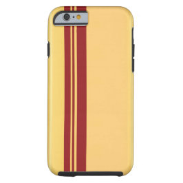 Racer Red auf Gold iPhone 6/6, Tough Case-Mate iPhone Hülle