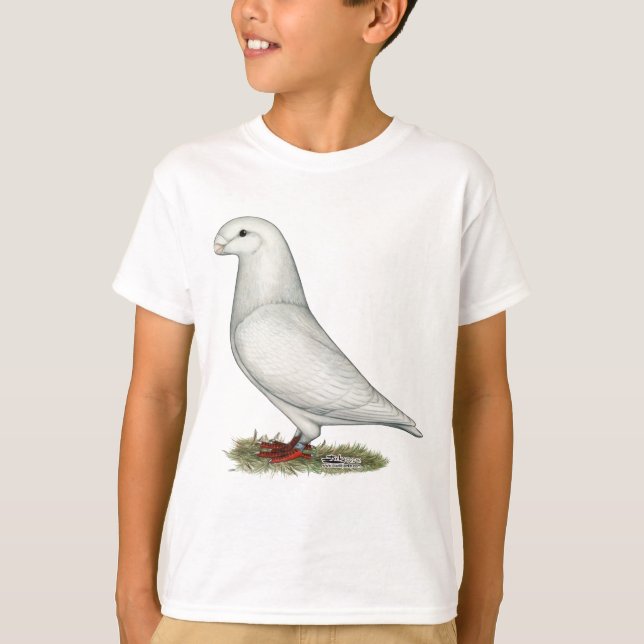 Racer White anzeigen T-Shirt (Vorderseite)